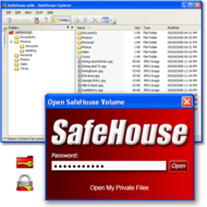 SafeHouse Explorer USB Disk Encryption screenshot